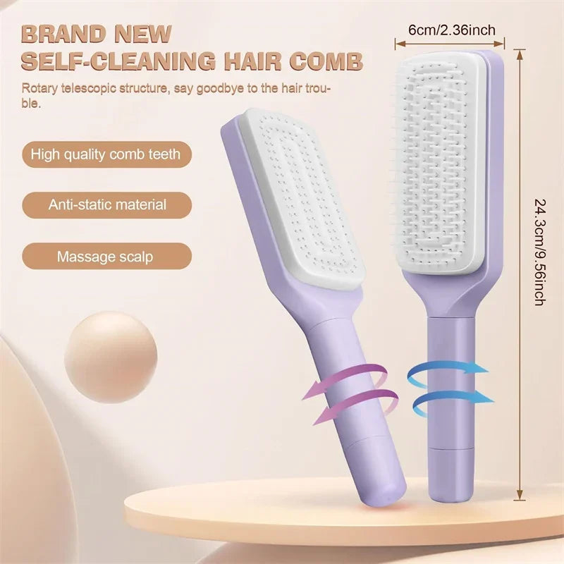 Fortuna ™ Self- Cleaning Brush
