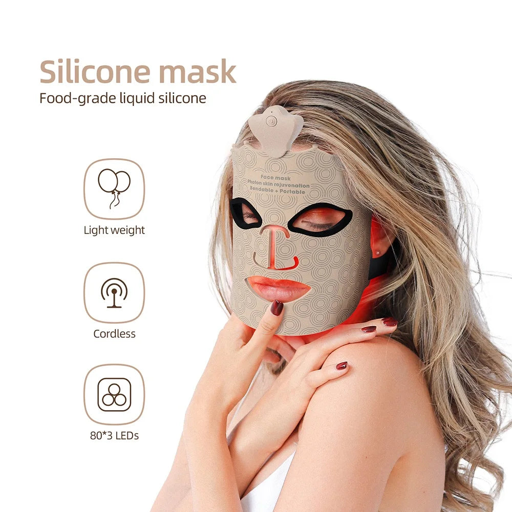 Fortuna ™  Silicone Led Face Mask